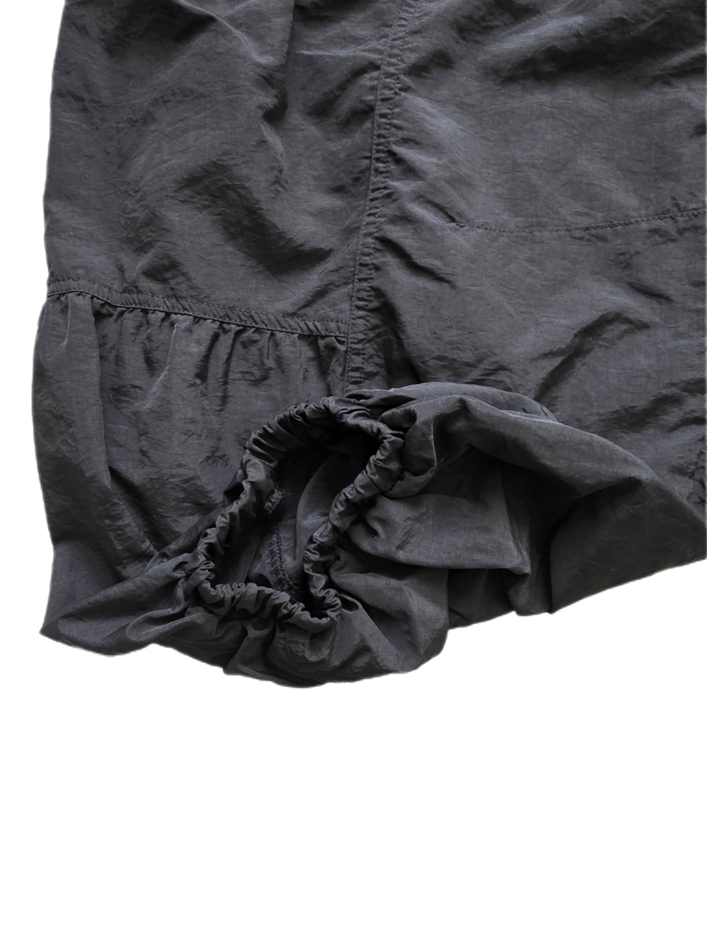 HALARA Mid Rise Drawstring Pocket Ruched Parachute Casual Cargo Baggy Pants L - Picture 6 of 16